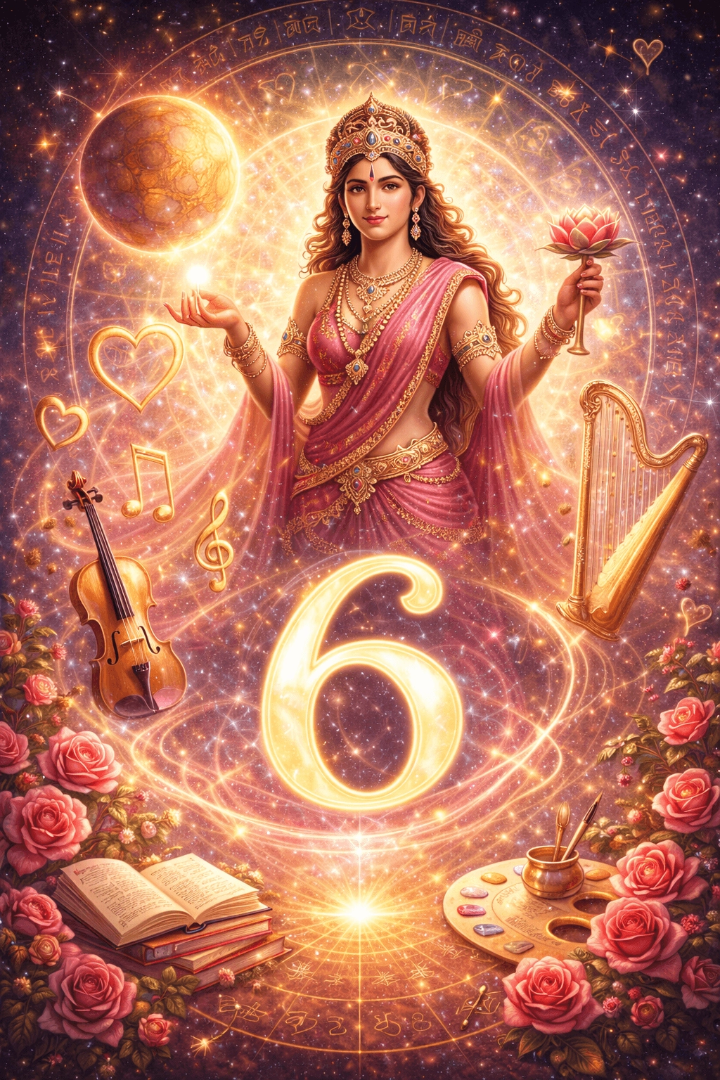 Число 6 в Ведической нумерологии